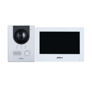KTD02(F)  2-wire Villa Door Station (Flush Mounting) & 2-wire Wi-Fi Indoor Monitor Dahua