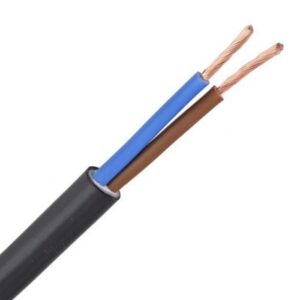 ΚΑΛΩΔΙΟ ΜΑΥΡΟ ΕΥΚΑΜΠΤΟ H03VV-F 2X0,50