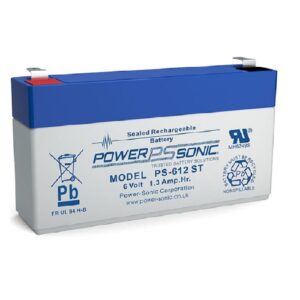 PS-612 ST 6V-1.3AH POWERSONIC ΕΠΑΝΑΦΟΡΤΙΖΟΜΕΝΗ