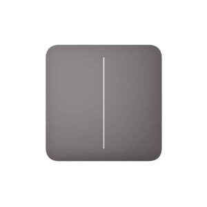 AJAX SOLOBUTTON GREY 2-GANG