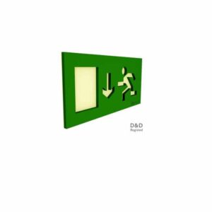 3D ΠΙΝΑΚΙΔΑ EXIT DOWN