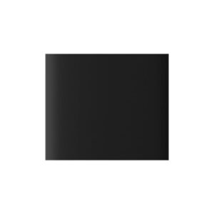 AJAX CENTERBUTTON BLACK 1-GANG VERTICAL