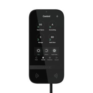 AJAX KEYPAD TOUCHSCREEN FIBRA BLACK