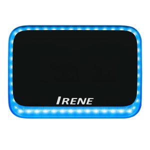 IRENE HORIZONTAL WIRELESS READY BLACK BODY/BLUE LED OUTDOOR SIREN