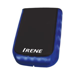 IRENE VERTICAL WIRELESS READY BLACK BODY/BLUE OUTDOOR SIREN