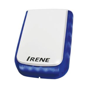 IRENE VERTICAL WIRELESS READY WHITE BODY/BLUE LED OUTDOOR SIREN